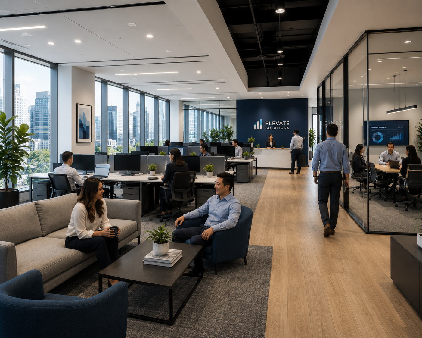 Corporate Office Security Monitoring